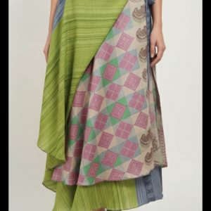 FALDA SEDA REVERSIBLE LIMA