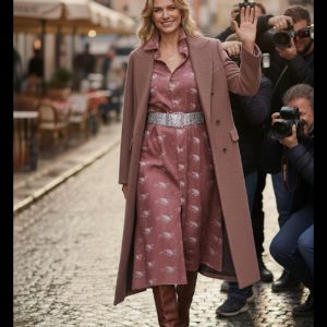 CAMISERO DE ALGODÓN, FONDO MORADO CON LOROS DEL MISMO TONO