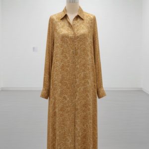 CAMISERO EN SEDA SATINADA  DORADO